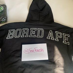 BAYC Bored Ape Yacht Club Bored University Hoodie (RARE)